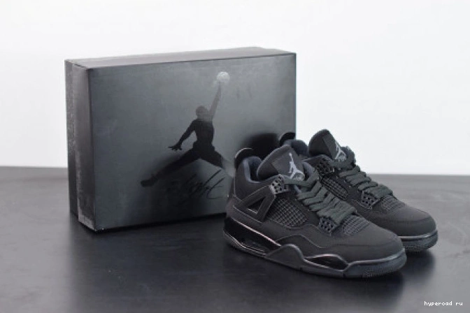 Air Jordan 4 (2020) Black Cat CU1110-010 1010